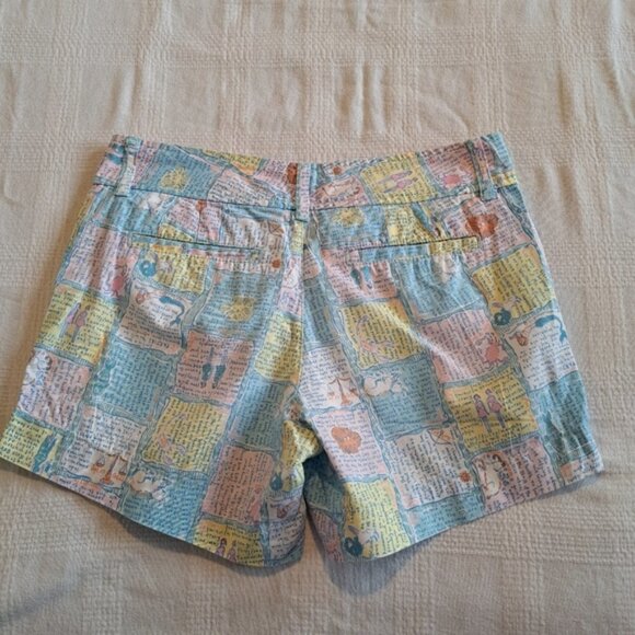 Lilly Pulitzer women's size 0 Callahan shorts in Written In The Stars - Picture 3 of 5